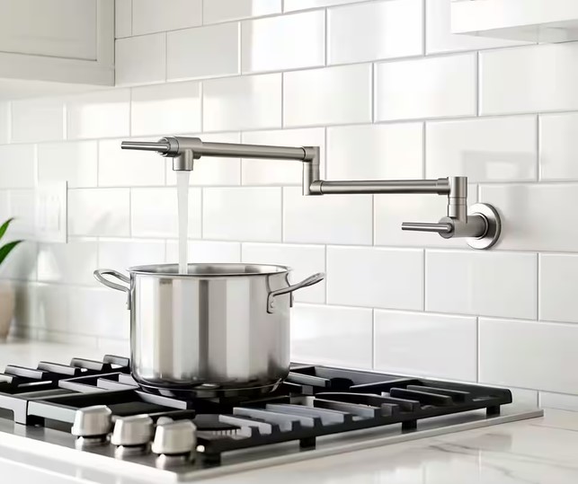 Streamlining Commercial-Grade Kitchens: The Functional Utility of the Pot Filler